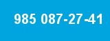 985 087-27-41